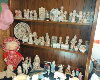 Precious moments and precious piggies