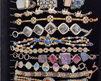 Gold and silver jewelry