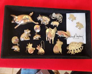 Golden pigs! They are going to fly.....