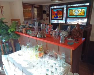 Barware and stained glass