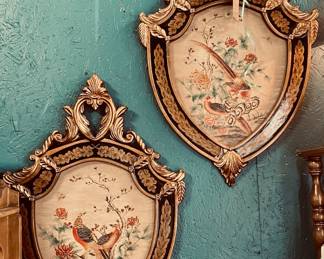 Decorative Bird Plaques 