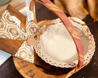 Vintage Easter baskets 