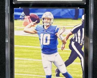 2020 Panini Luminance Justin Herbert Rookie CSG