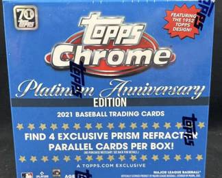 Topps Chrome Platinum Anniversary Exclusive Mega