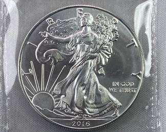 2016 American Silver Eagle 1oz .999