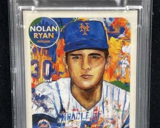 2020 Topps Project Nolan Ryan PSA 8