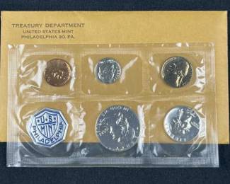 1962 US Silver Proof Coin Set in Orig. Pkg