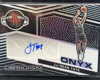 2020-21 Onyx Jae'Sean Tate Rockets Auto #/149