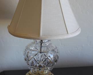 Another Waterford lamp - we have a pair here too!