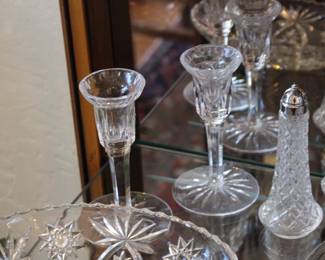 Waterford candle holders