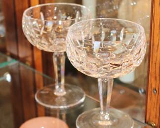 Waterford retired pattern sherbet glassware