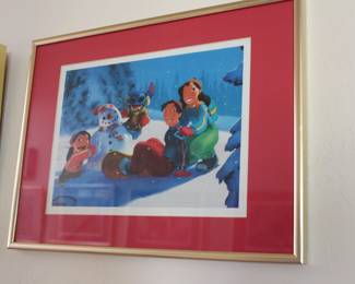Lilo & Stitch litho