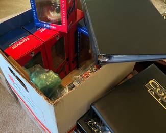 Baseball cards and Bobbleheads