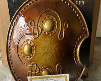 Movie shield with COA