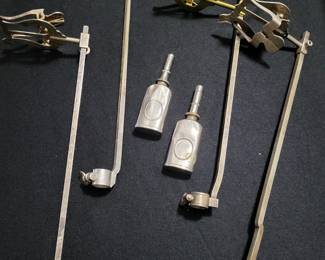 Marching band music holders