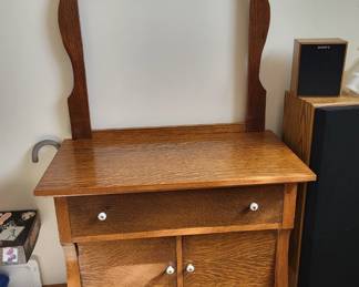 Oak washstand