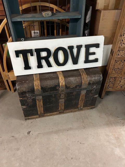 Antique Trunk from the Treasure TROVE. 