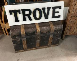 Antique Trunk from the Treasure TROVE. 