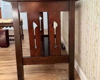 Antique English writing desk.