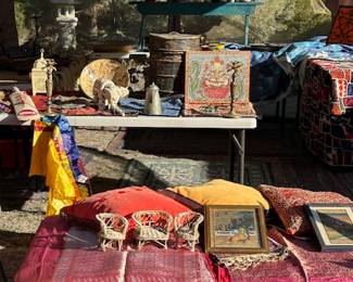 Brand new textiles and objects of Desire! Original Art.