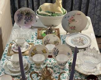 Fine collection of English China. 