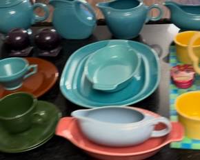 Vintage Fiesta pottery and more!