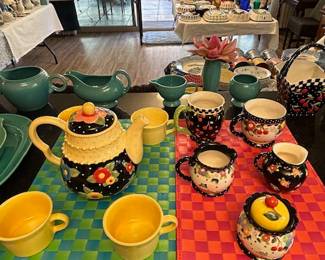 Mary Engelbrecht tea set.