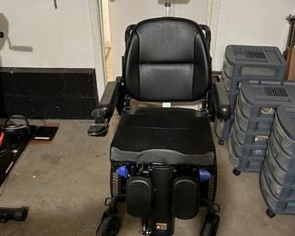 Brand new- never used-  top-of-the-line- the  Cadillac of electric wheelchairs — by Merits — bariatric size. 