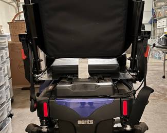 Merits electric wheelchair, brand new, never used. Bariatric size. 