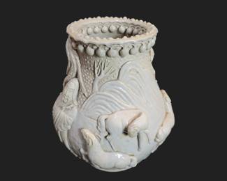 19th Cen Chinese Nanking Crackle Glaze Vase