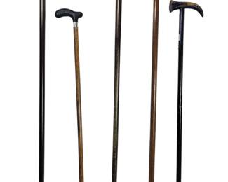 Approx 20 antique and vintage canes