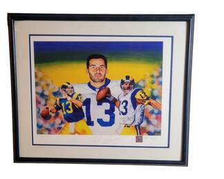 Kurt Warner Signed Hall Of Fame NFL Quarterback