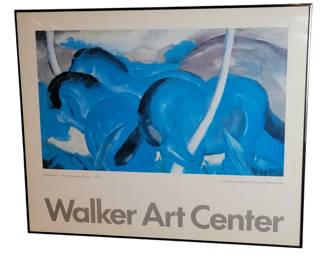Franz Marc Blue Horse Walker Art Center Poster