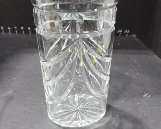 Waterford crystal vase 8 in. tall