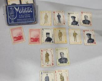 Militac A Card Game WWI by Parker Brothers (1916)