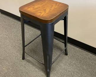 Metal stool 24 x 15 x 15 in