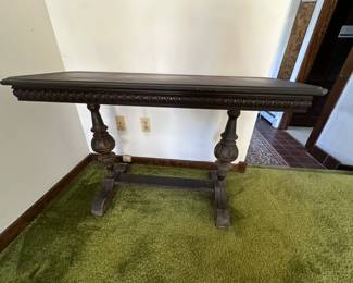 Sofa Table Antique Mahogany