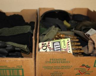 Gloves and Military Items