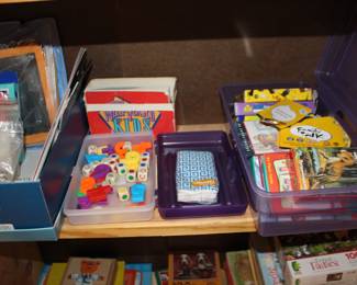 Games, Chalk Boards, Learning Materials