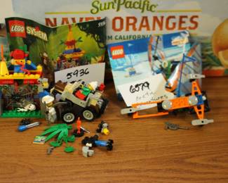 Legp 5936 Spiders Secret, 6579 Artic Adventure Artic Ice surfer