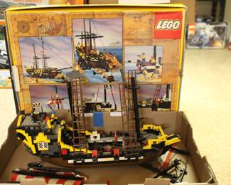 Lego Pirate Ship with Box