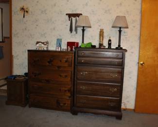 Dressers and Lamps