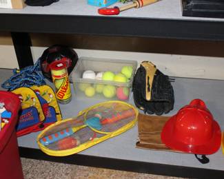 Baseball, Tennis Balls, Toys