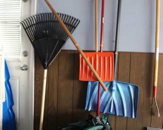 Yard Tools, Cloth Carriers, Street Sign