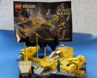 Lego 7141 Naboo Fighter Star Wars Mini Fig, Manual
