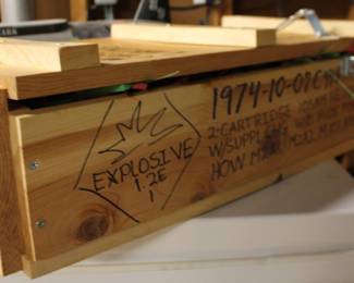 Military or Other Amunition Box