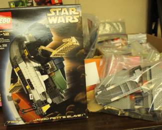 Jango Fett's Slave 1 7153 Box and Item and Manual