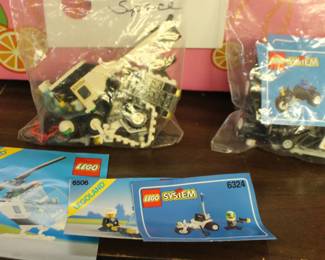 Lego 6324, 6642, 6506 Helicopter, 6327 3 Wheeler, Vehicle