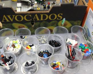 Lego Small Accessories, Hats, Helmets, Parts, Lights, Guns, Hair, Swords, More