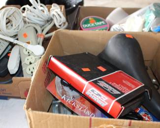 Kick Stand, Bike Seat, Cords